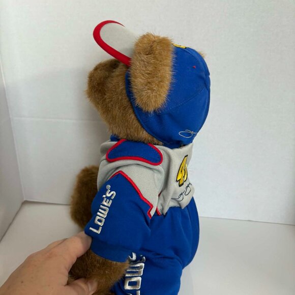 Boyds Bears NASCAR #48 Jimmie Johnson Lowe’s Racing Plush Bear w/ Tags - Picture 5 of 5